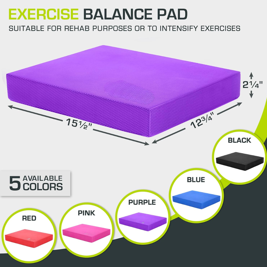 BalancePro – Tapis en mousse antidérapant rembourré pour une utilisation stable