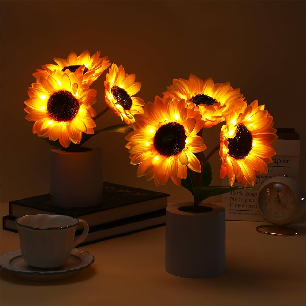 Floroux lampe de tournesol