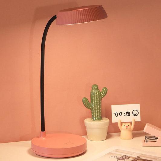 Floroux Lampe de Table LED Minimaliste | Chargement USB | Protection des Yeux | Contrôle Tactile | Design Moderne