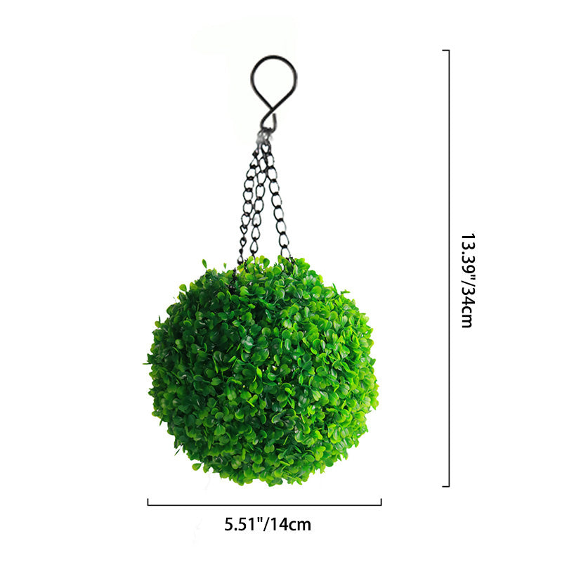 Floroux LED Solar Lamp | Grass Ball Design | Waterproof | Solar Energy | Garden Lighting