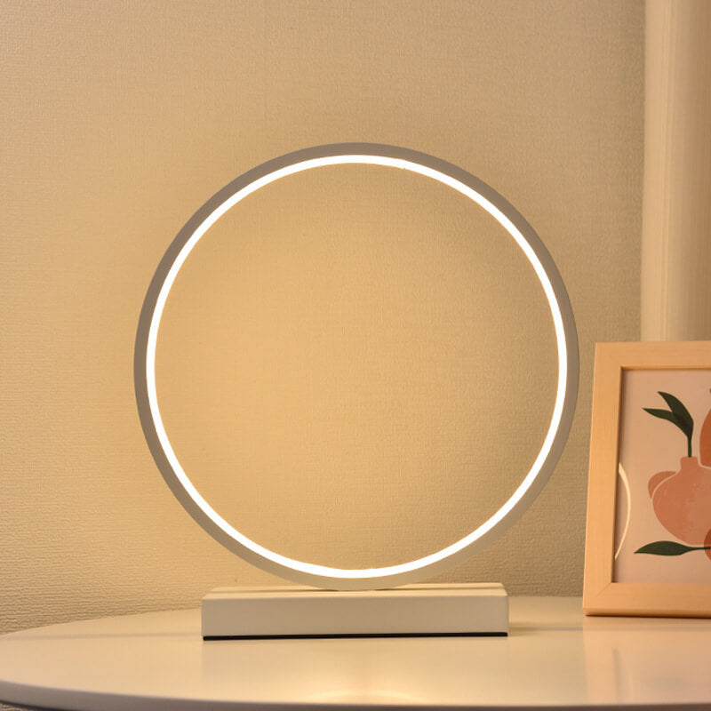 Lampe de nuit LED ronde dimmable USB Nordic Renne