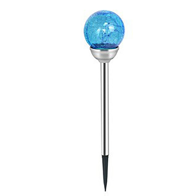 Floroux Solar Garden Light | Lampe à tête ronde LED colorée | Solaire | Lumière de paysage pour pelouses et allées