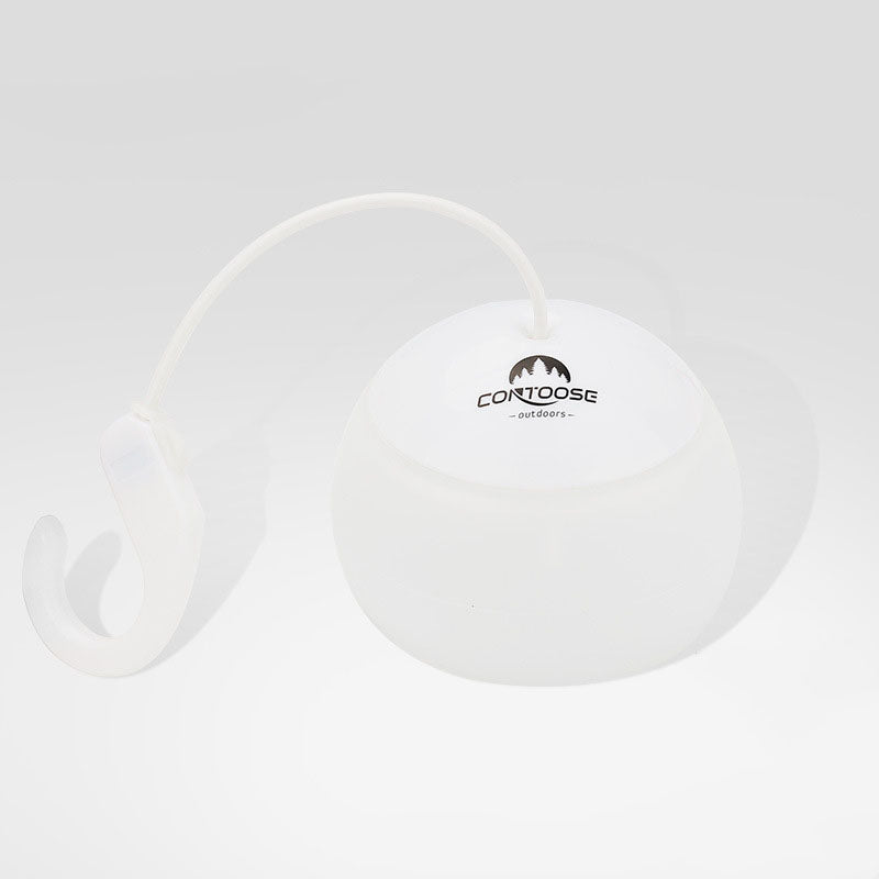 Floroux LED camping lamp minimalist | Rechargeable via USB | Portable and hanging | 3/4 brightness levels | Outdoor light