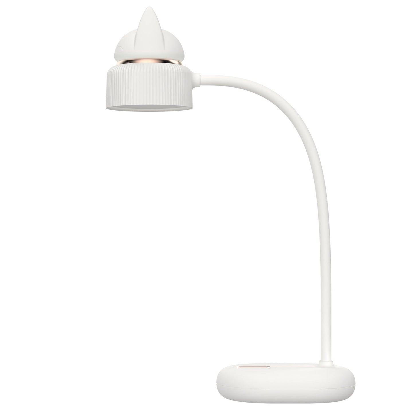 Floroux Lampe de Table LED | Design Oreilles de Chat | Amical pour les Yeux | Lampe Clip & Normale | Moderne & Créatif