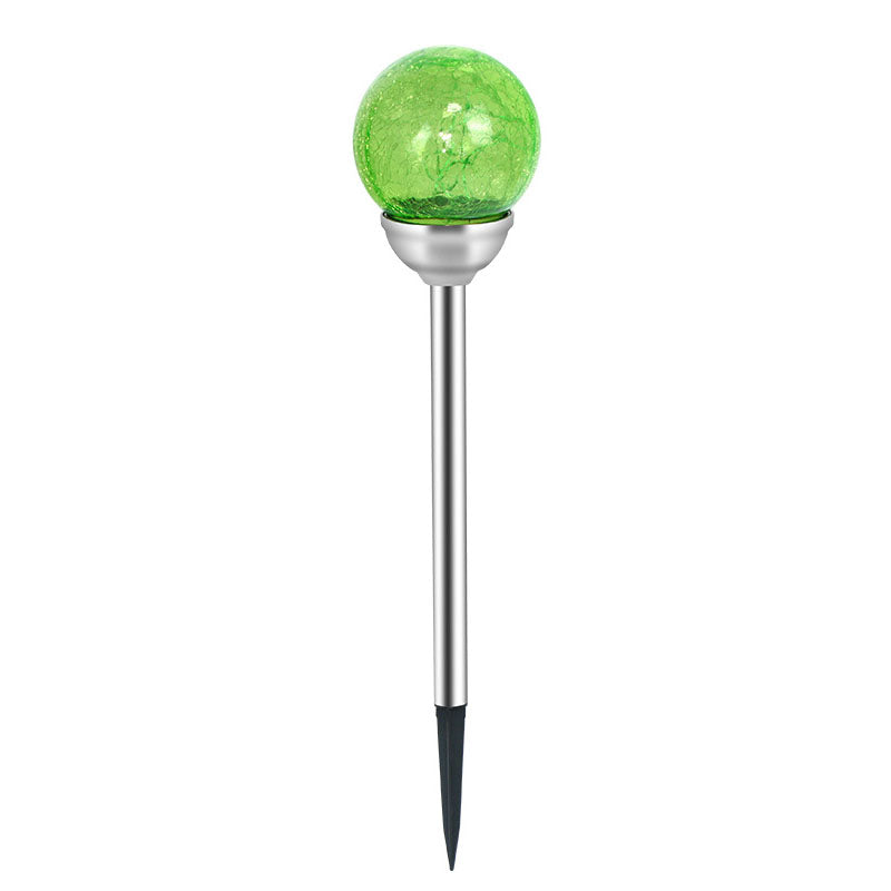 Floroux Solar Garden Light | Lampe à tête ronde LED colorée | Solaire | Lumière de paysage pour pelouses et allées