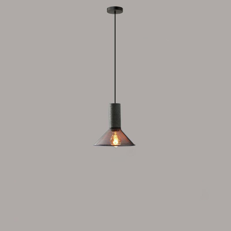 Floroux Industrial Design Hanging Light in Concrete | Cylindrical Shape | Modern Look | Perfect for the Living Room