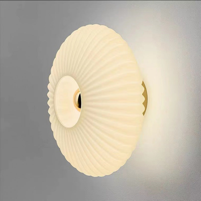 Floroux Vintage Wall Sconce | Textured Glass | Timeless Design