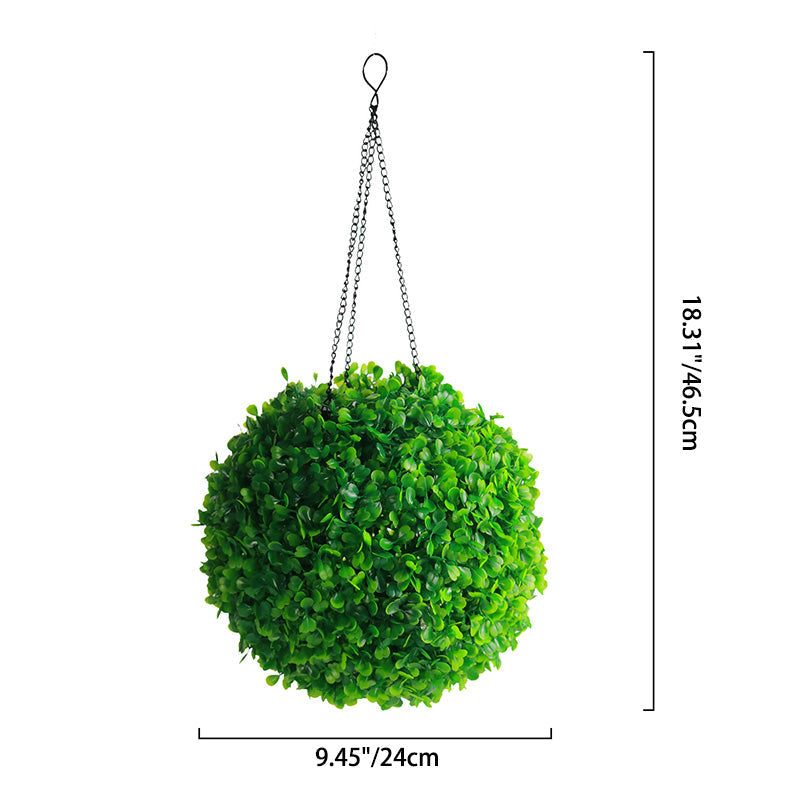 Floroux LED Solar Lamp | Grass Ball Design | Waterproof | Solar Energy | Garden Lighting