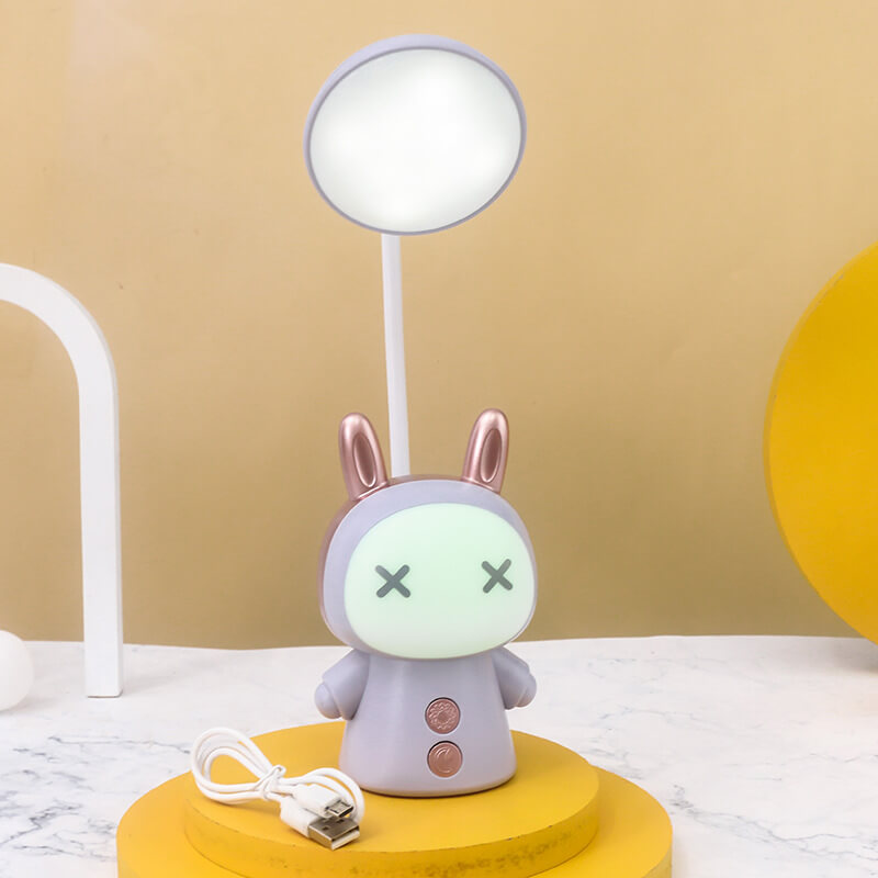 Floroux Lampe de Bureau LED Cartoon | Lumière Colorée Amie des Yeux | Design Adapté aux Enfants