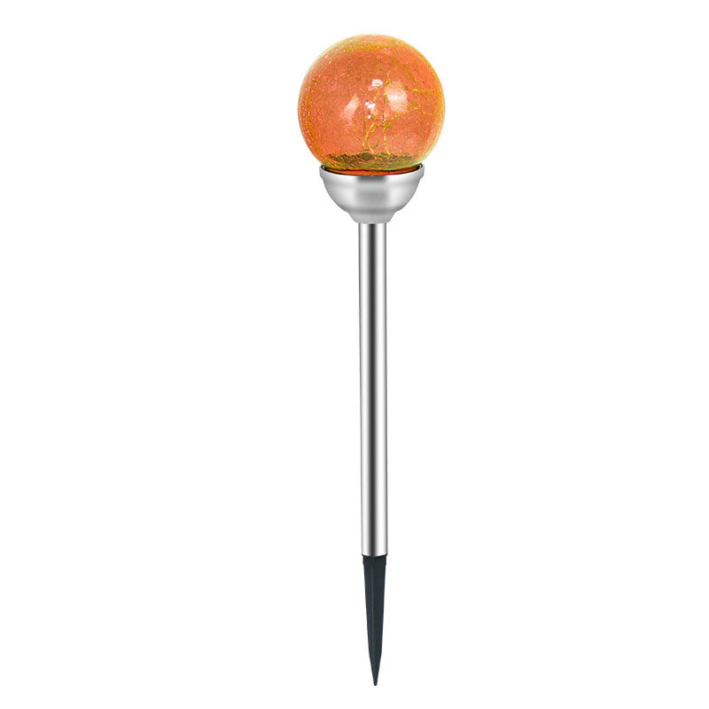 Floroux Solar Garden Light | Lampe à tête ronde LED colorée | Solaire | Lumière de paysage pour pelouses et allées