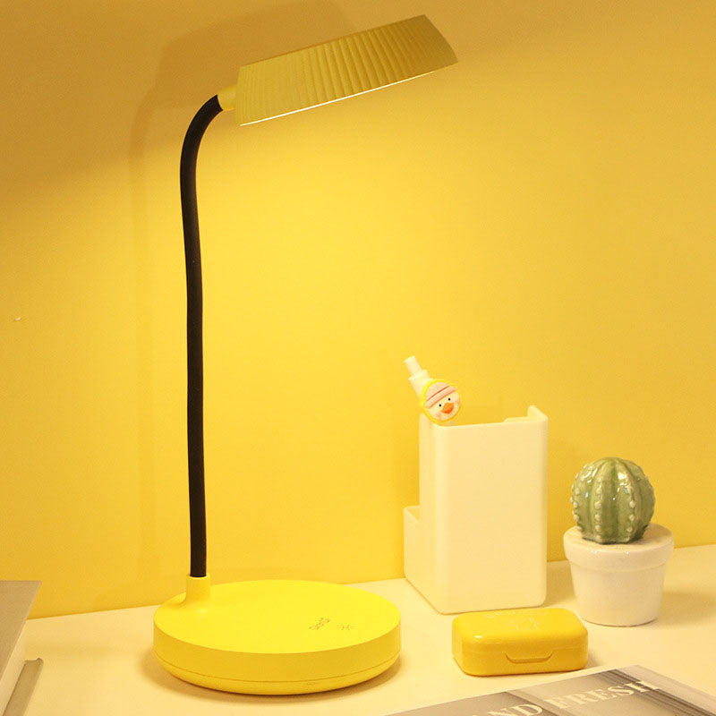 Floroux Lampe de Table LED Minimaliste | Chargement USB | Protection des Yeux | Contrôle Tactile | Design Moderne