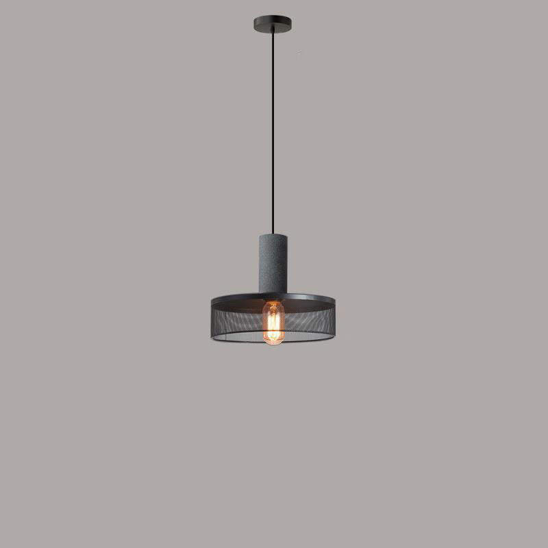 Floroux Industrial Design Hanging Light in Concrete | Cylindrical Shape | Modern Look | Perfect for the Living Room