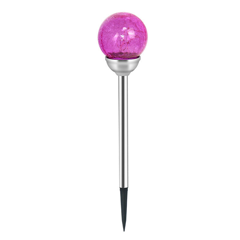 Floroux Solar Garden Light | Lampe à tête ronde LED colorée | Solaire | Lumière de paysage pour pelouses et allées