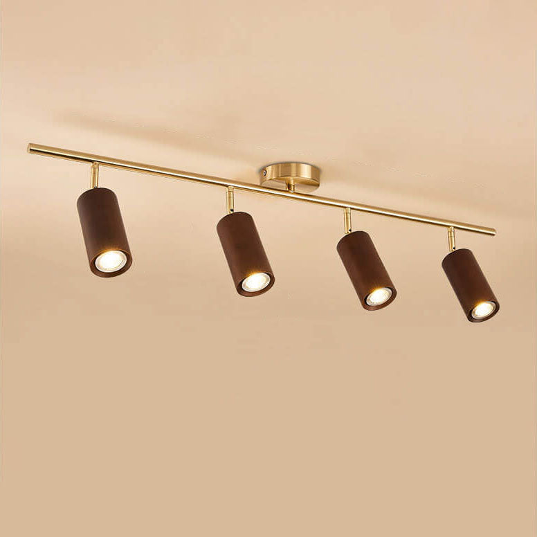 Floroux Design Nordique LED Plafonnier | Design en Bois Minimaliste | Économe en Énergie | Ambiance de Vie Moderne