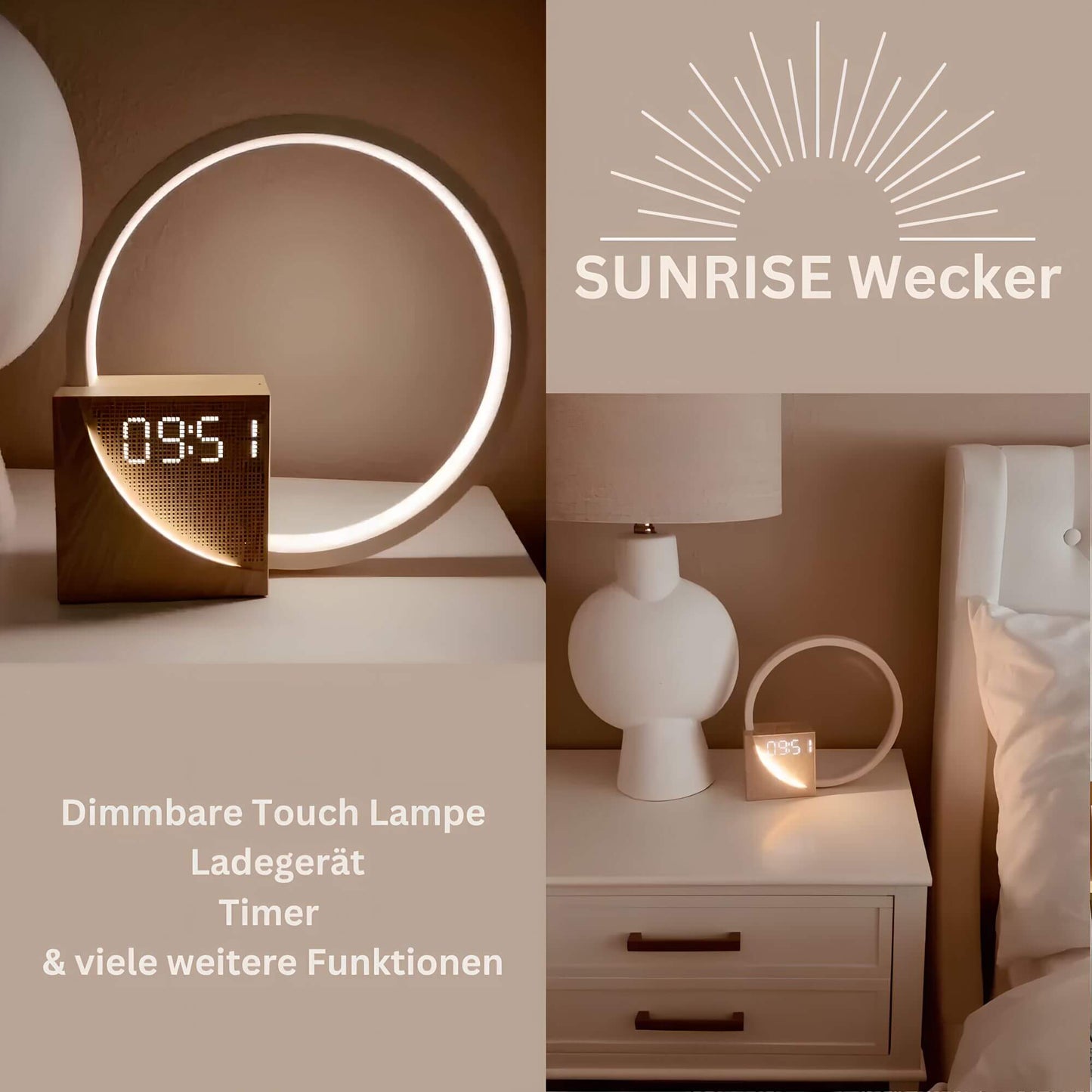 LumiNature Réveil de Lever de Soleil