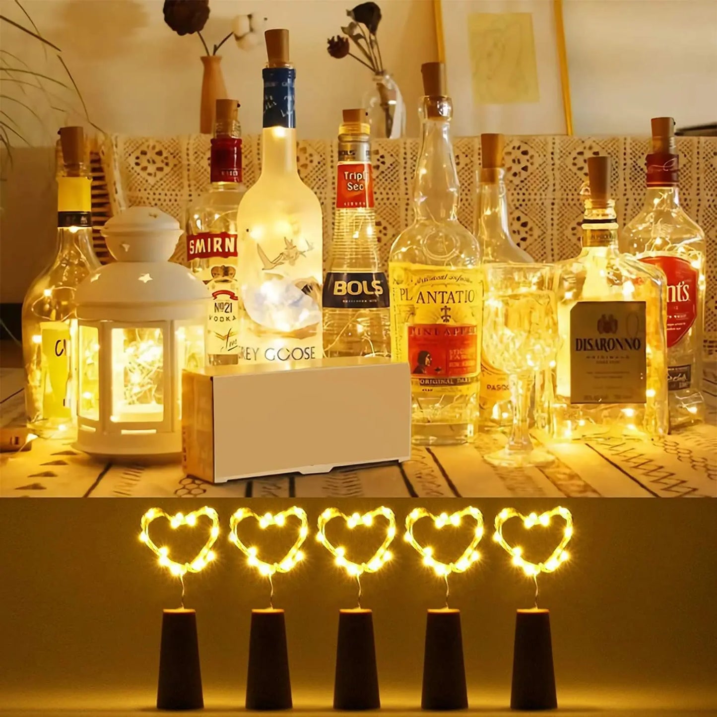 ClarteFestive Éclairage de Noël - Envoûtante Rideau de Lumière LED pour Fêtes