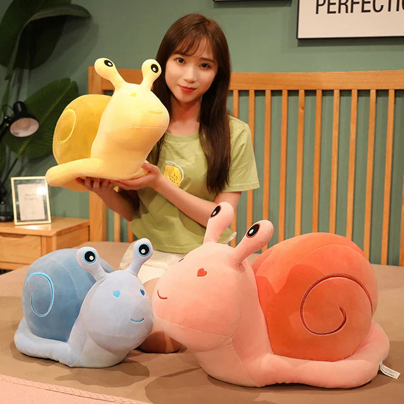 Floroux Escargot - Peluche Douce pour Enfants