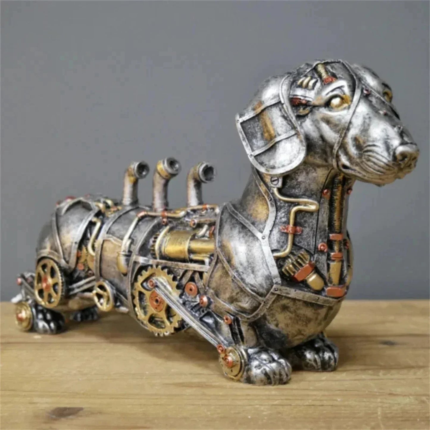 SteamBeast - Figurines d'animaux Steampunk avec des rouages