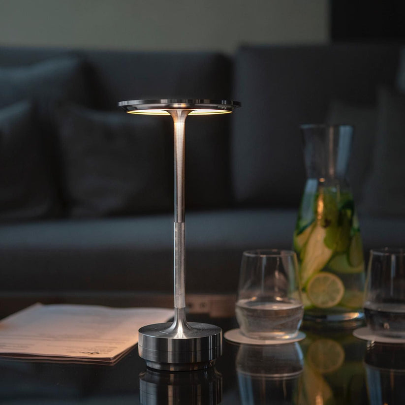 LumiArt - Lampe à Poser Contemporaine et Épurée