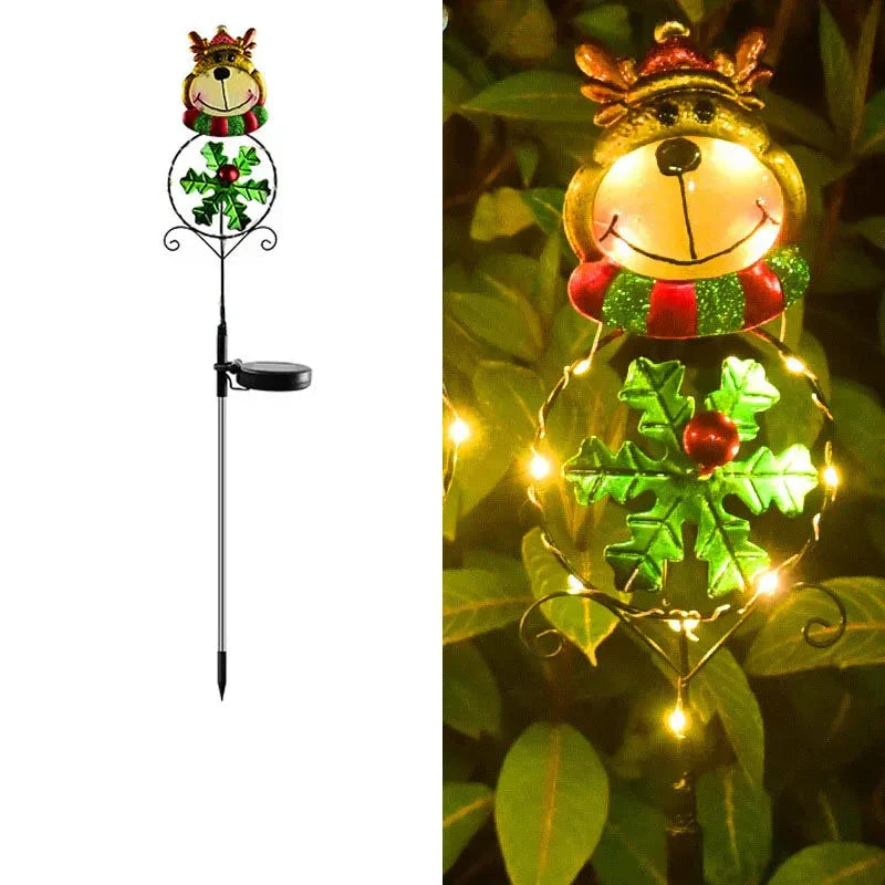 CaneGlow - Éclairage Solaire Enchanteur pour Jardins Festifs