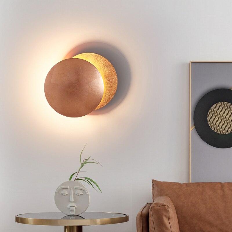 LunaLumi - Applique Murale avec Design Éclipse Solaire
