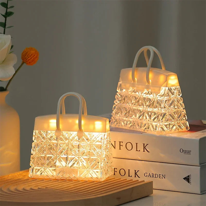 LumiSac - Lampe LED en Acrylique pour Décoration et Cadeau