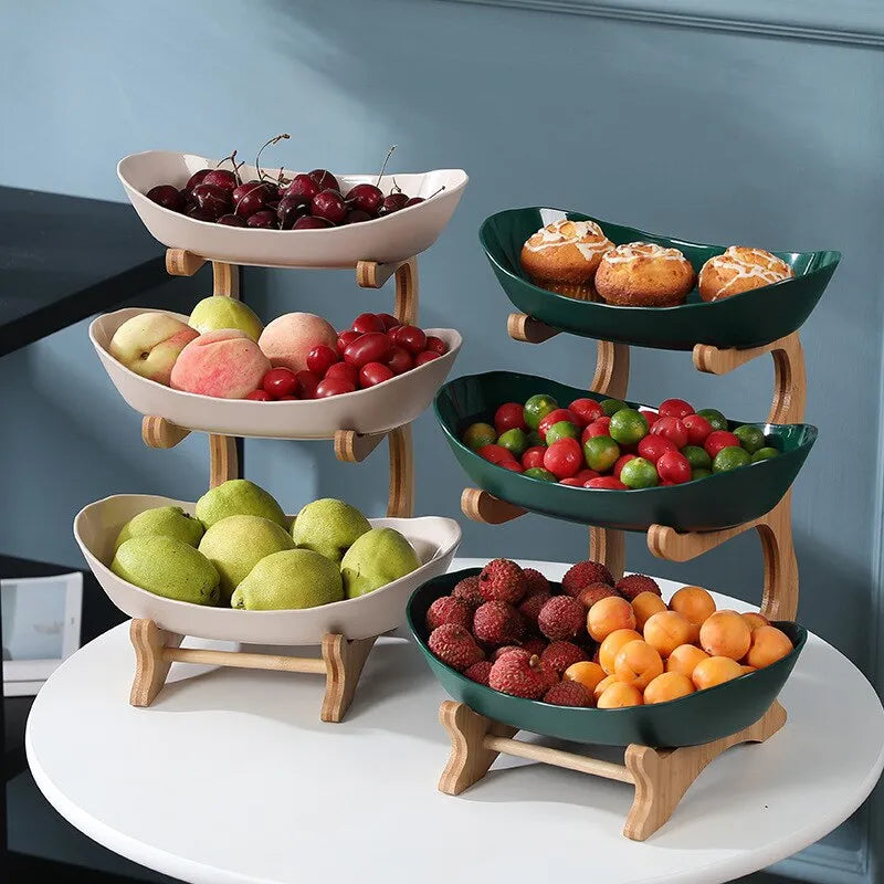 FruitTower – Étagère à fruits en métal élégante