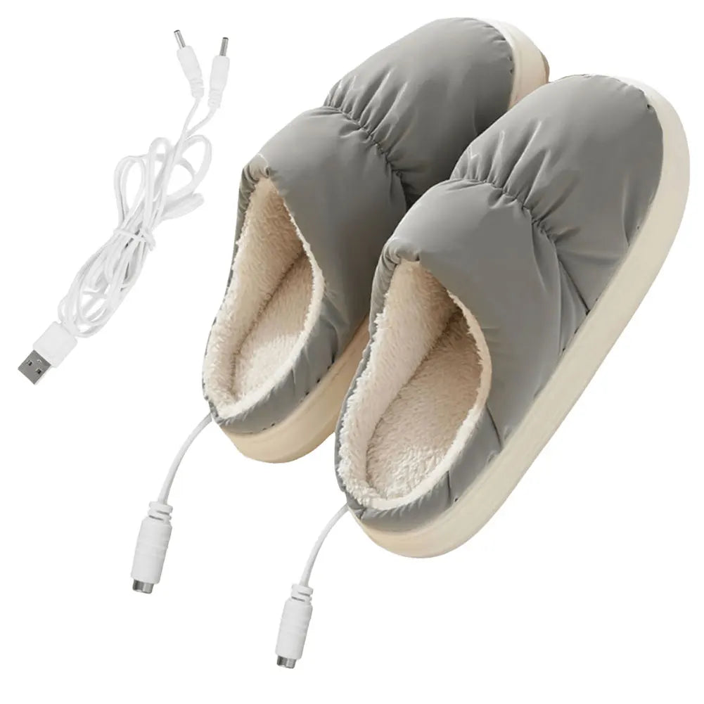 ChaleurZen – Chaussons Chauffants Électriques pour Confort Absolu