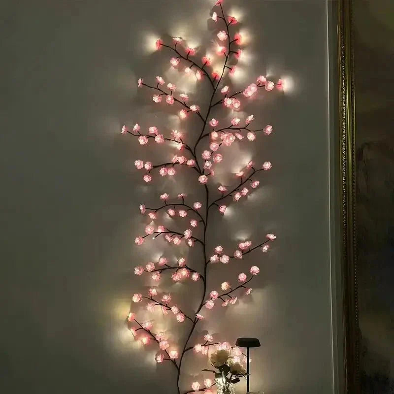 PetalGlow - Envoûtante guirlande lumineuse LED Sakura