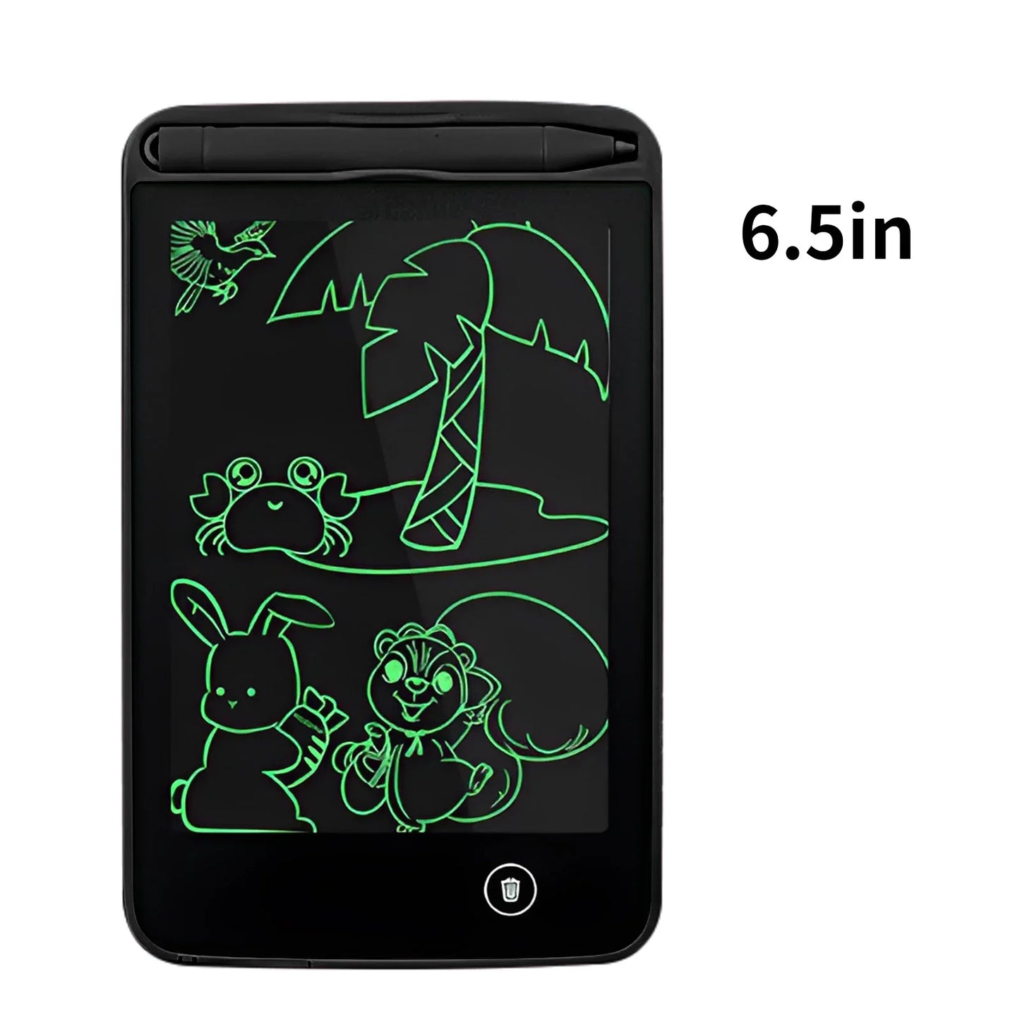 Tablette de dessin LCD de 8,5 pouces pour enfants - Bloc-notes coloré et tableau d'écriture, cadeau de pad de graffiti magique