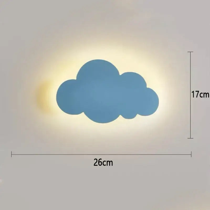 Applique Cloud on the Wall