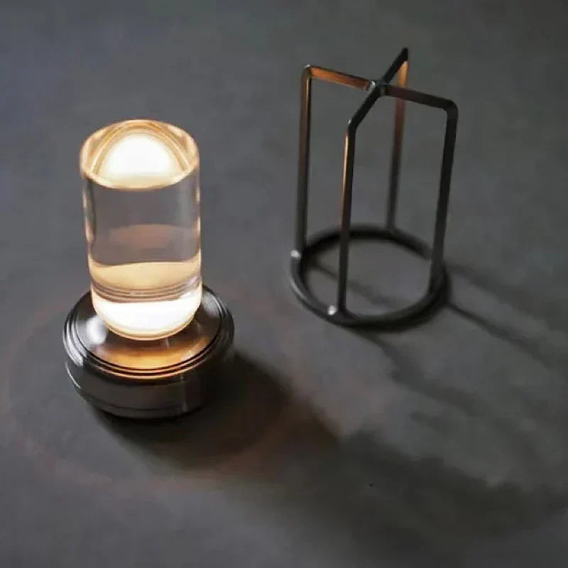 Lampe de table LuxeGlow sans fil rechargeable - Élégante lampe sans fil pour chaque ambiance