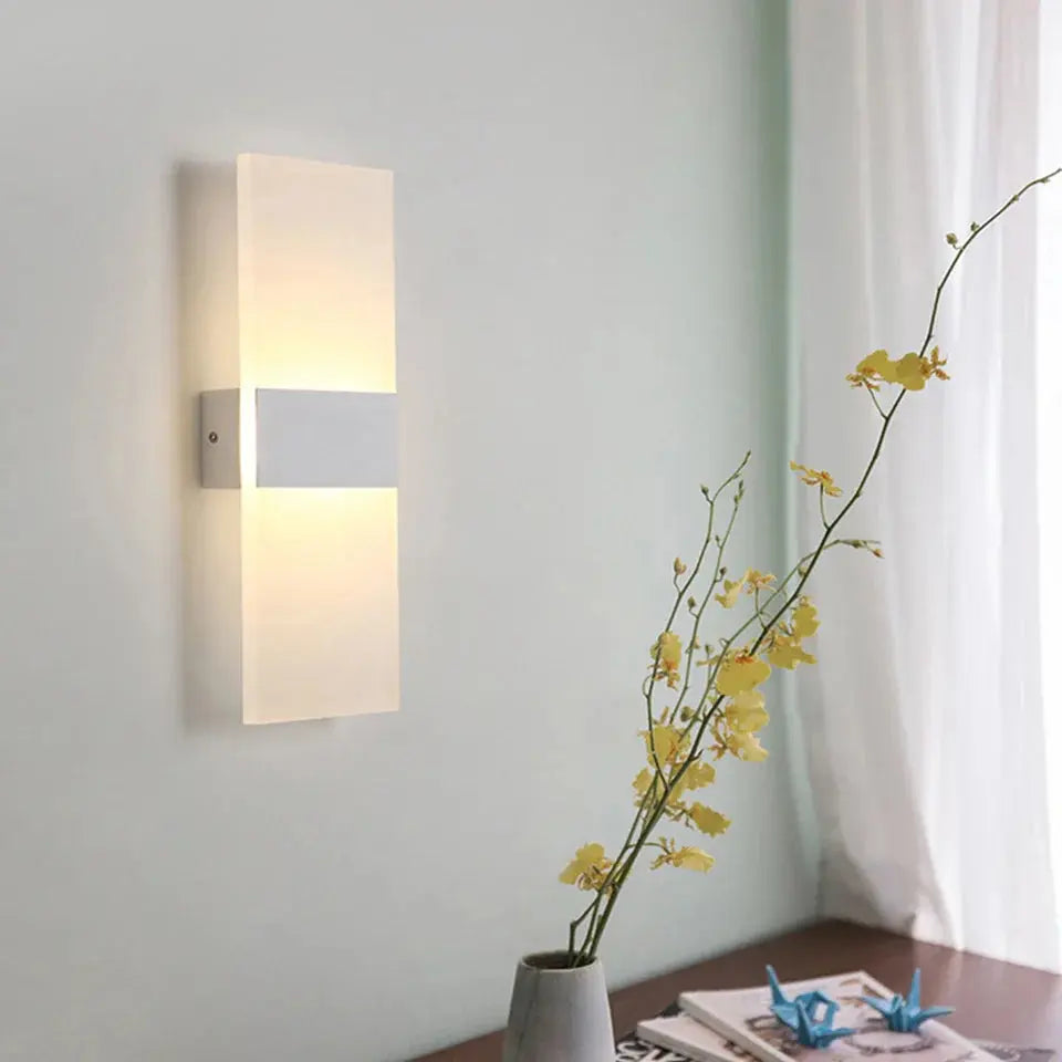Lumière Éclatante - Applique Murale Tactile Rechargeable USB