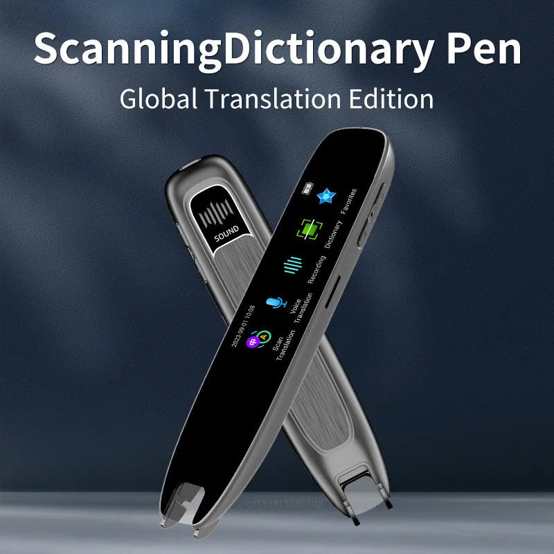Stylo de Traduction Vocal Intelligent Multifonctionnel A26 - Dictionnaire de Langue en Temps Réel pour Voyager
