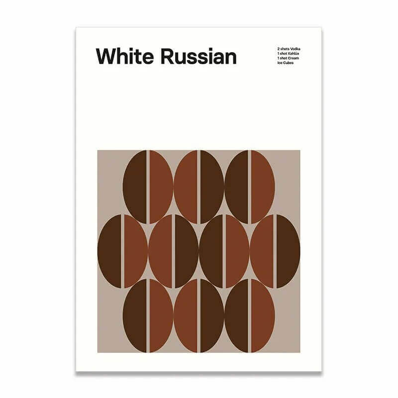 Affiche premium en toile Bauhaus créatif