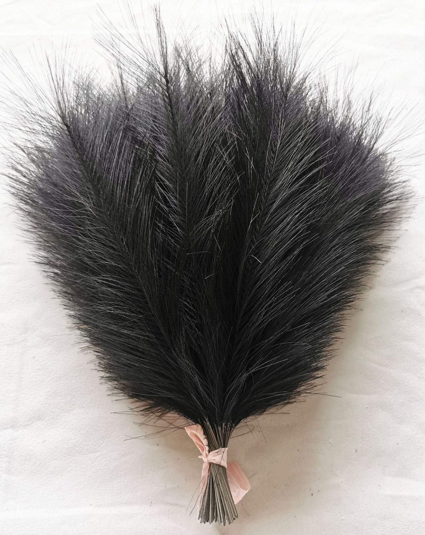 20Pcs Bohémien Fluffy Herbe de Pampas Artificielle Colorée