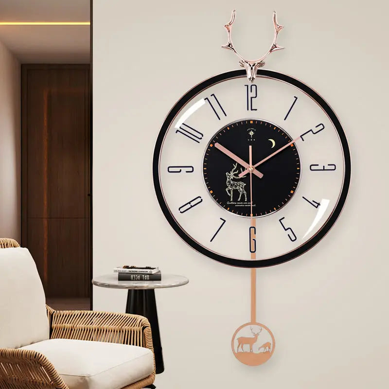 Horloge LuxeNord - Horloge Murale Silencieuse et Élégante