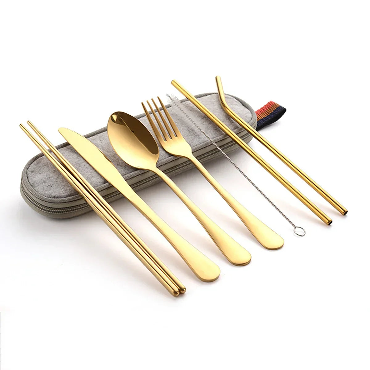Floroux | Ensemble de couverts portable
