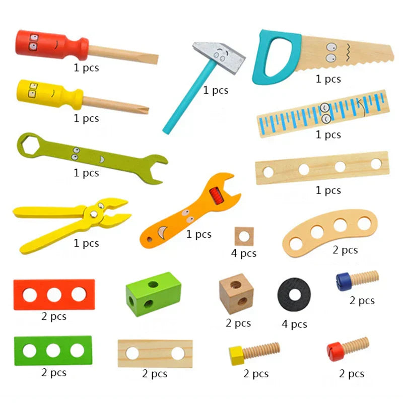 BuilderCraft Set – Ensemble de construction créatif Montessori pour enfants