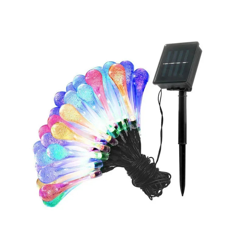 Flora – Guirlande de fleurs à énergie solaire