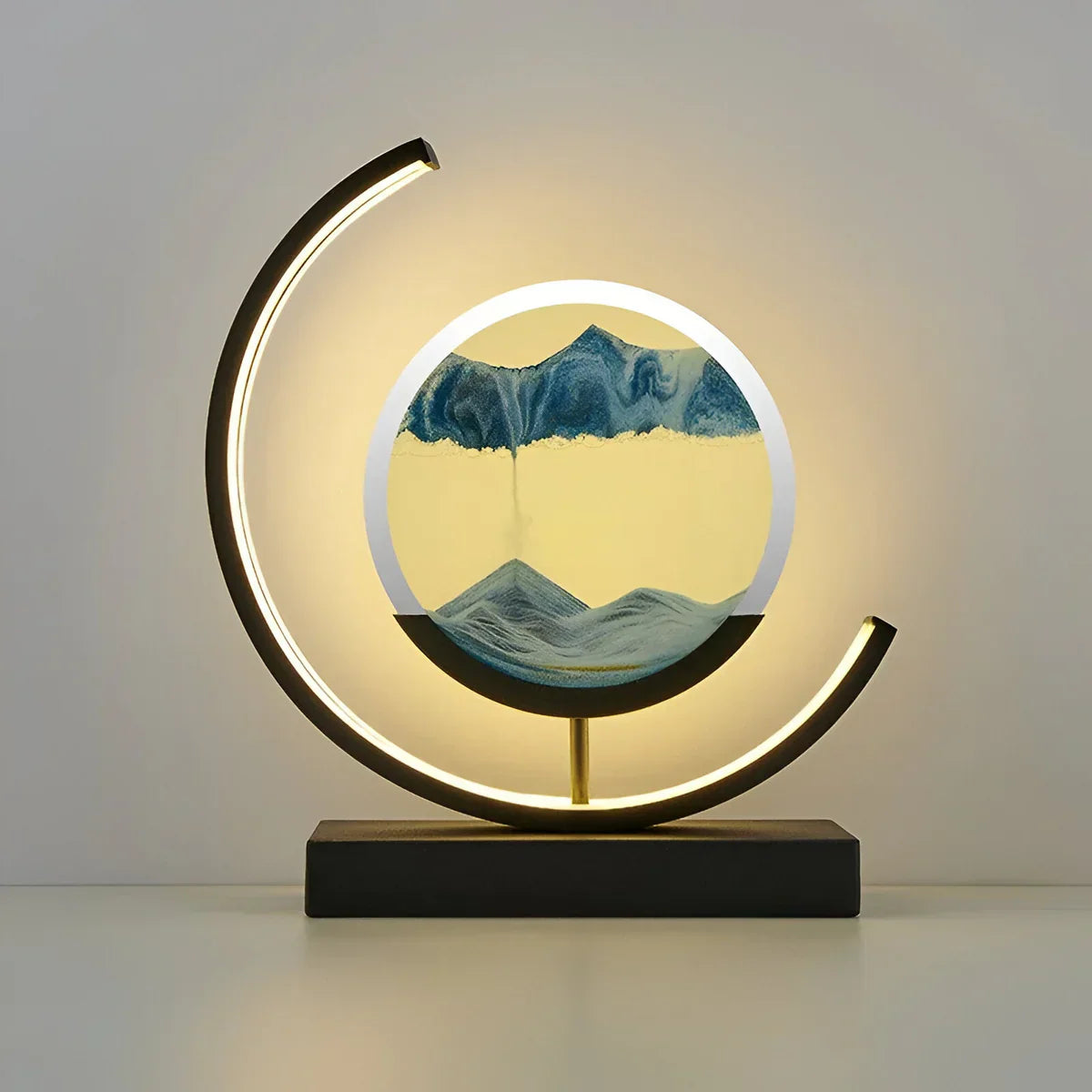 Floroux - Lampe de table en forme de sablier élégante pour une ambiance unique