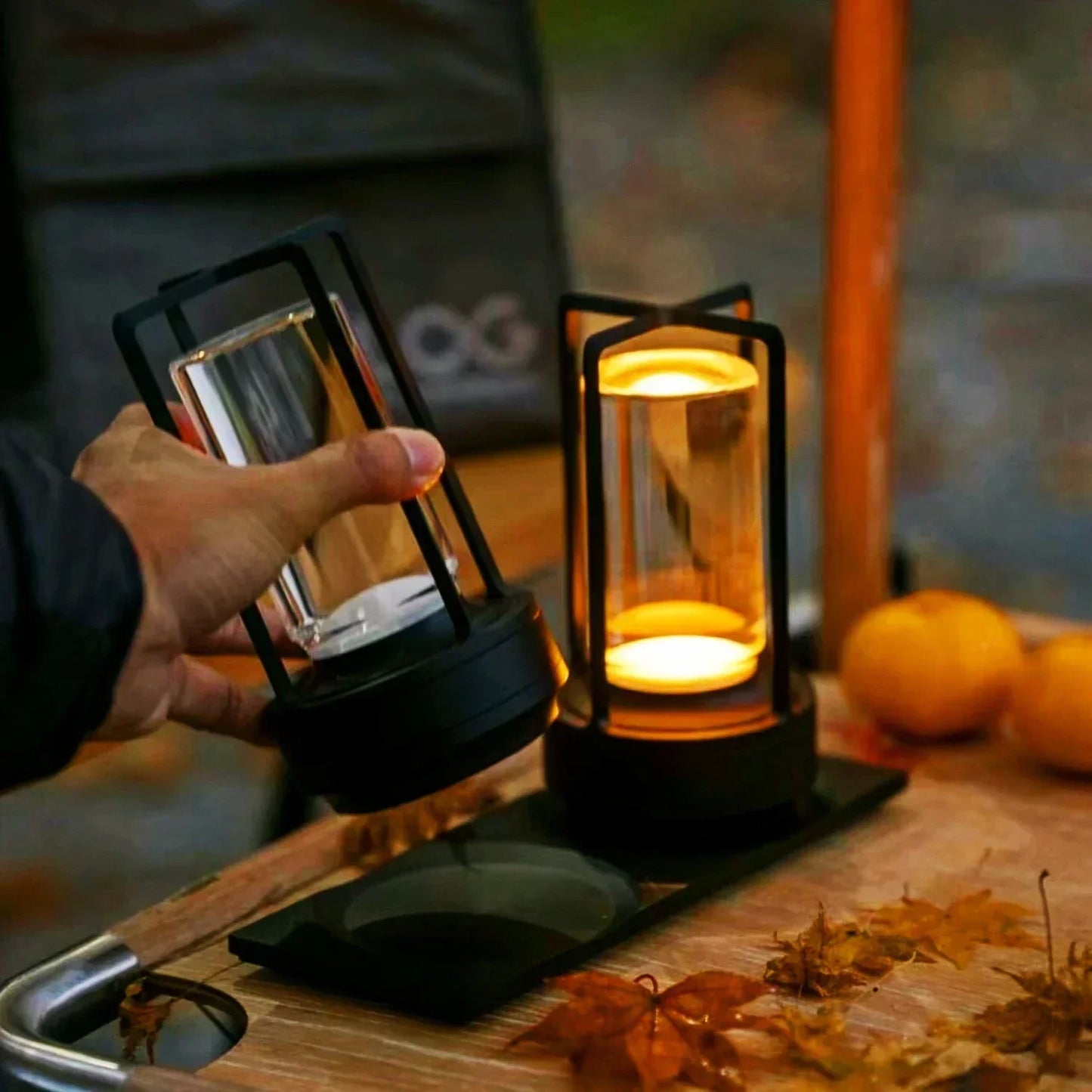 Lampe de table LuxeGlow sans fil rechargeable - Élégante lampe sans fil pour chaque ambiance