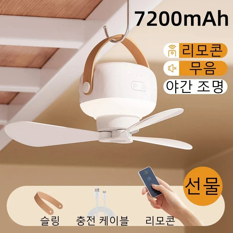AirGlow Luxe Fan – Ventilateur de plafond élégant avec éclairage LED