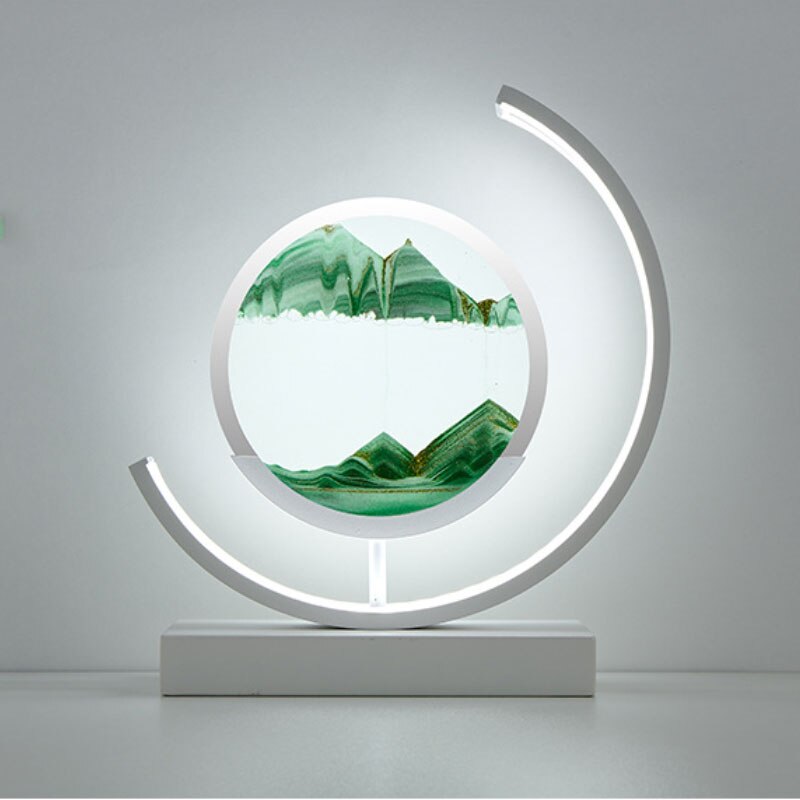 3D-LED-Lampe "Sables du Temps"