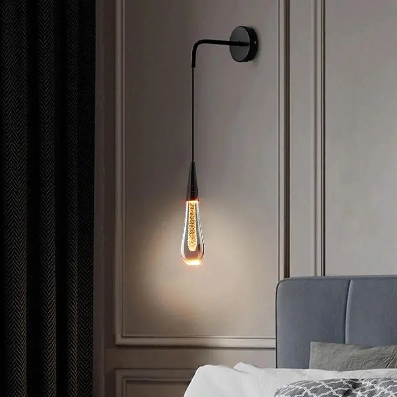 ÉclatCristal - Applique Murale LED en Cristal
