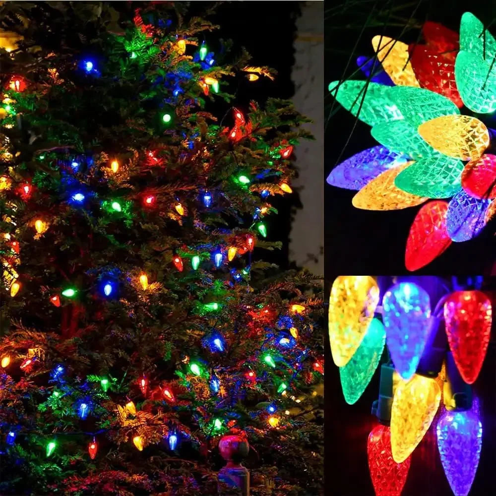 BerryGlow Lights - Éclairage de jardin festif solaire