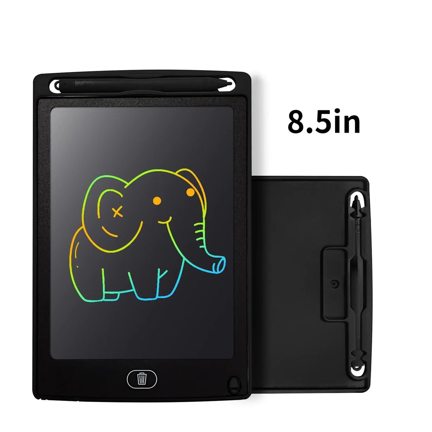 Tablette de dessin LCD de 8,5 pouces pour enfants - Bloc-notes coloré et tableau d'écriture, cadeau de pad de graffiti magique