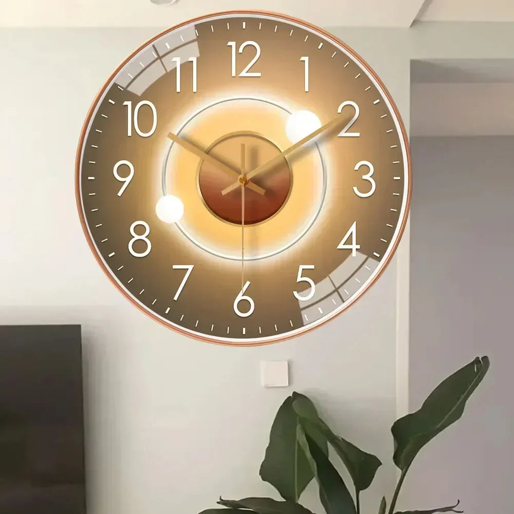 Floroux Horloges murales SilentTime - Design classique et élégant