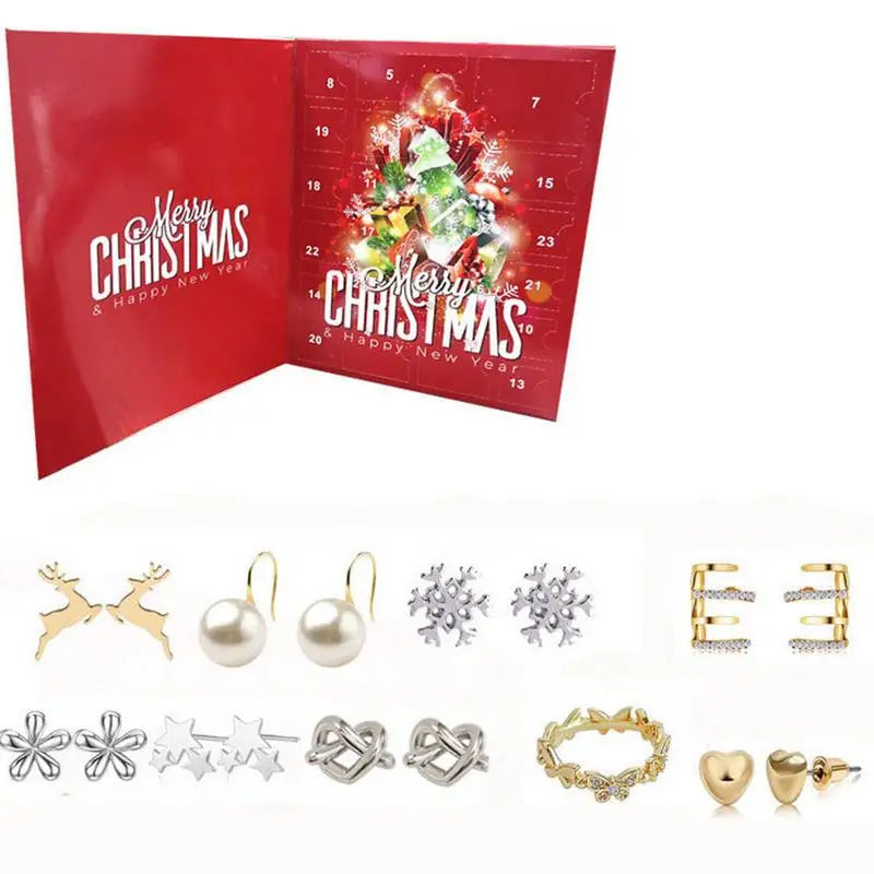 SparkleJoy Calendrier de l'Avent – Bijoux Magiques pour Enfants