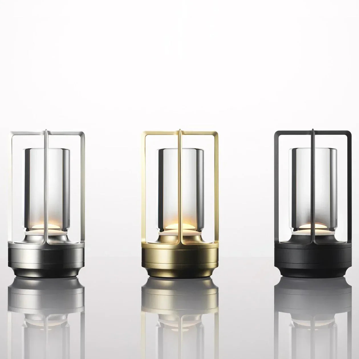 Lampe de table LuxeGlow sans fil rechargeable - Élégante lampe sans fil pour chaque ambiance